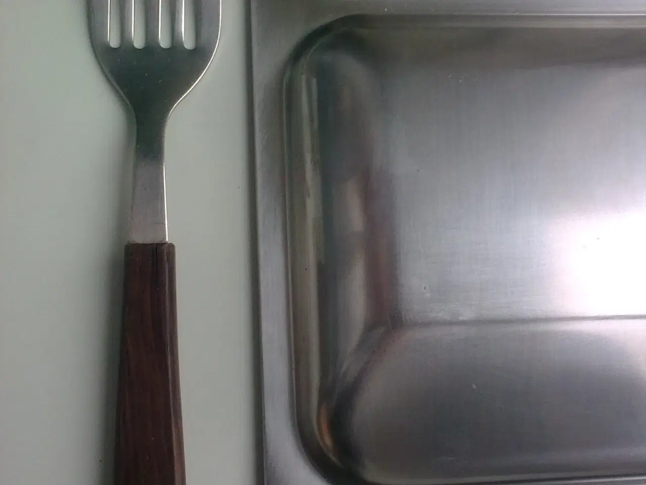 Billede 3 - Dansk stål 3 delt fad skål mini BÆR &...