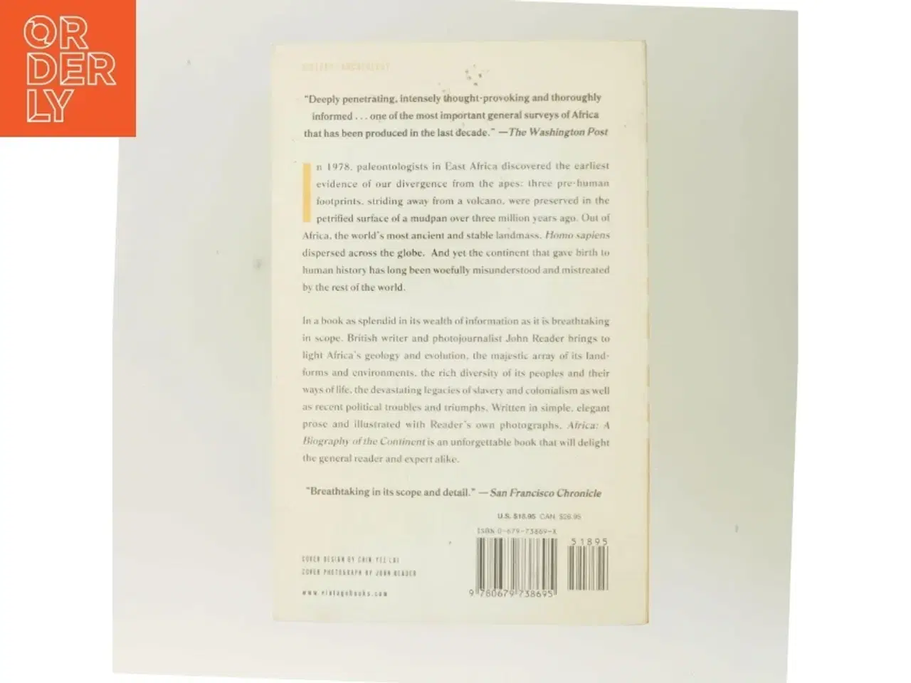 Billede 3 - Africa : a biography of the continent af John Reader (Bog)