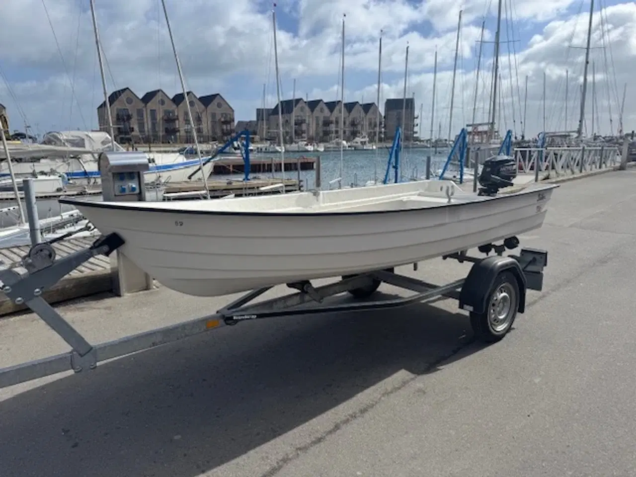 Billede 5 - NY Jolle med 2,5hk 4takt og indreg. trailer