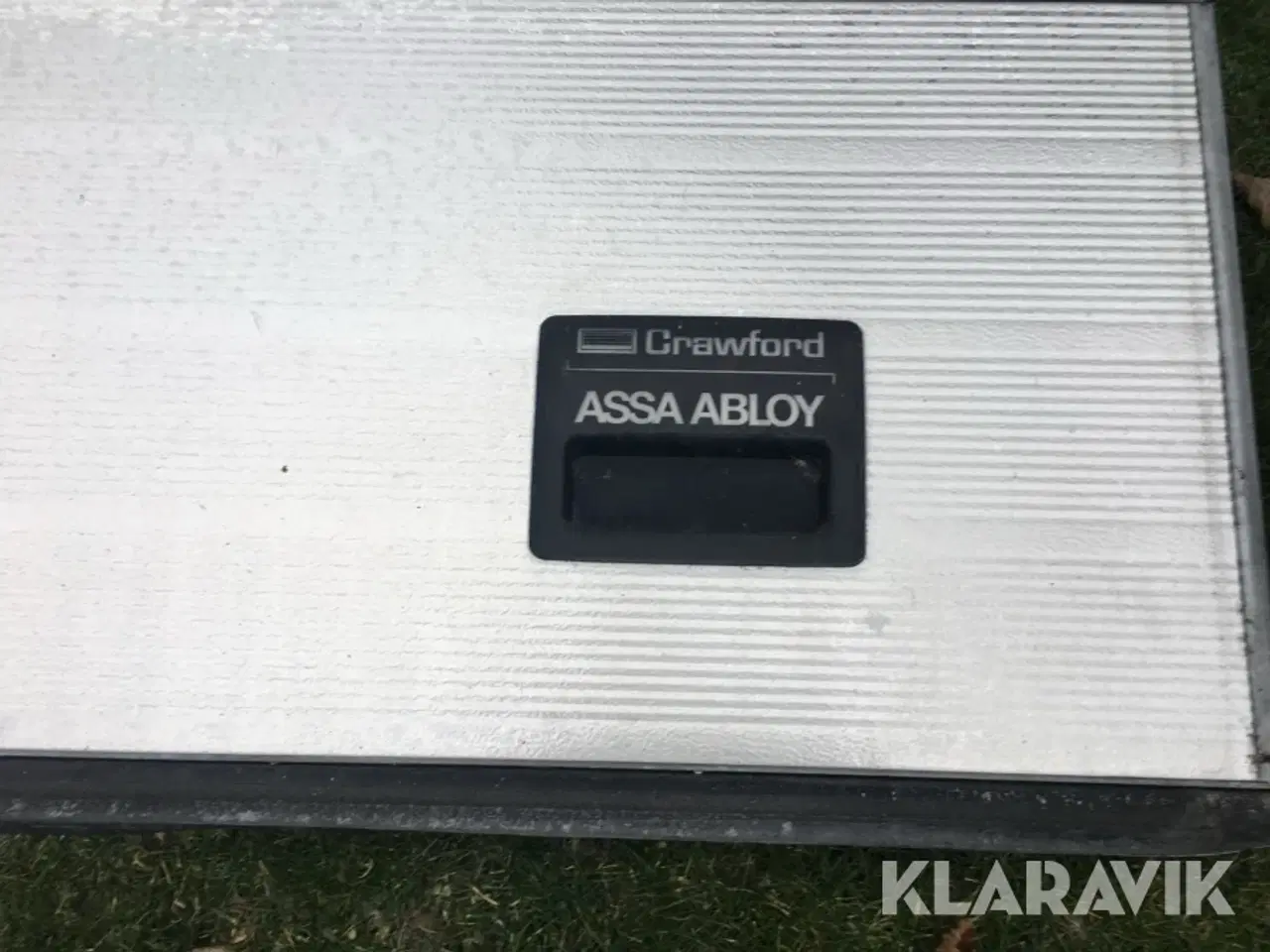 Billede 5 - Alu port Crawford Assa abloy
