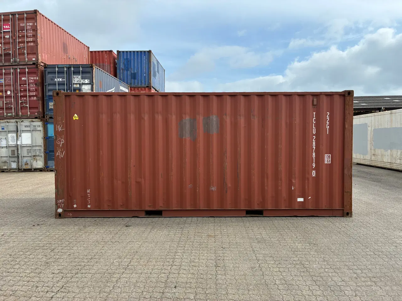 Billede 3 - Brugt 20 fods Isoleret Container- ID:TCLU 287819-0