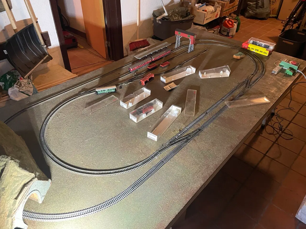 Billede 4 - Fleischmann modeltog HO med bane