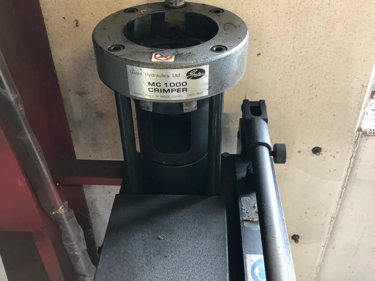 Billede 1 - Slangepresse Hydraulik