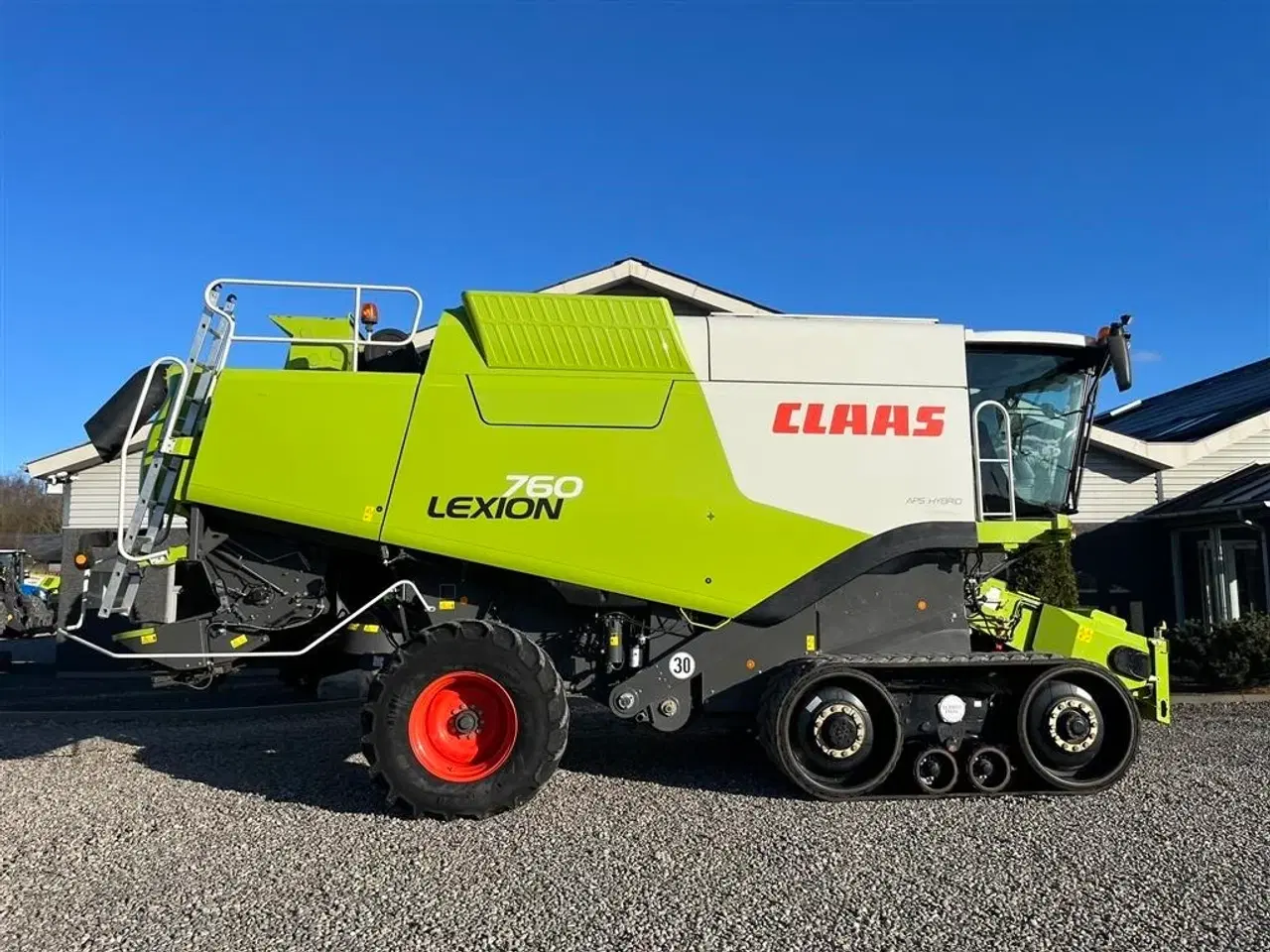 Billede 7 - CLAAS LEXION 760 TT  APS HYBRID. TERRA TRAC og Incl. Vario V1200 Skærebord.