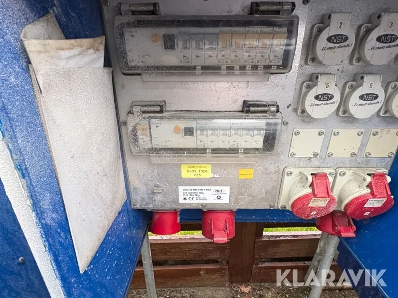 Billede 6 - Byggestrømtavle