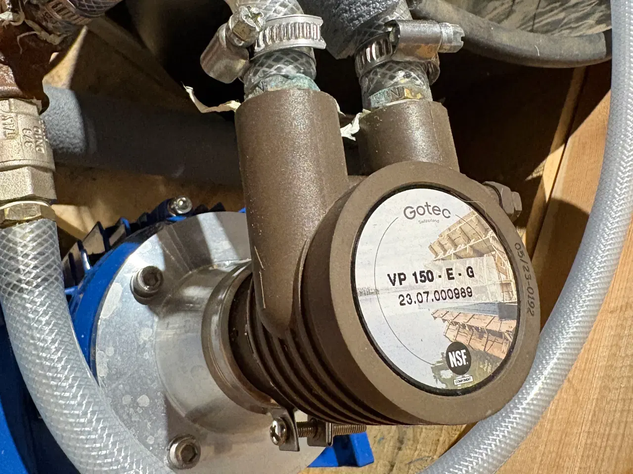 Billede 11 - Komplet frekvensstyret pumpeanlæg – Siemens / Gote