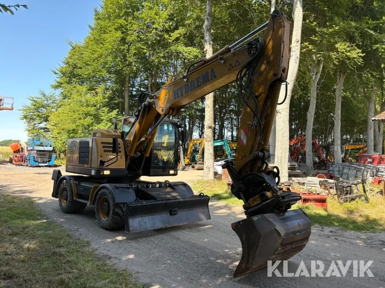 Billede 7 - Hjulgraver Hydrema MX16 med Engcon rotortilt