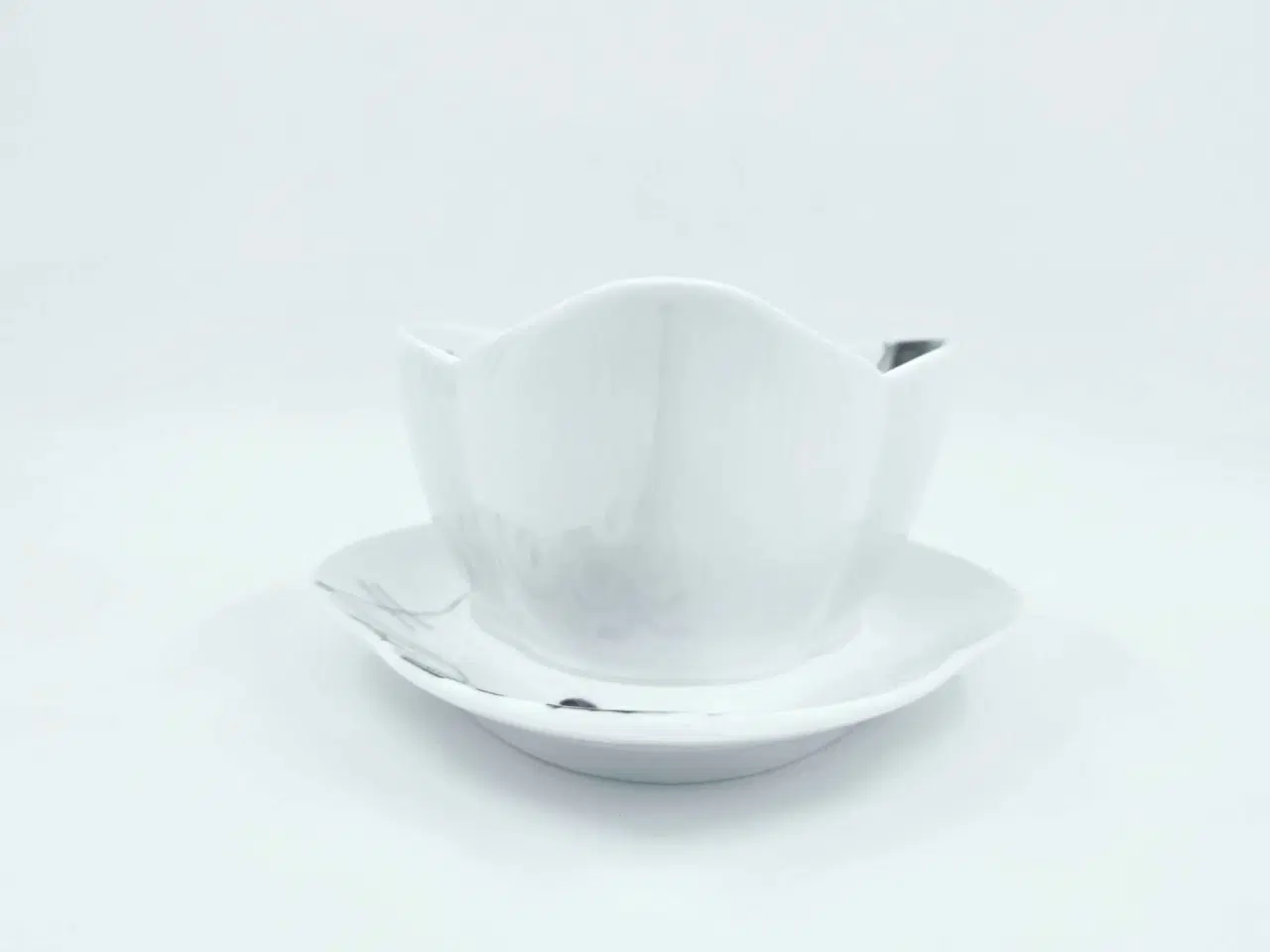 Billede 10 - Sort Mega Riflet Sovseskål 1 sortering Porcelæn 