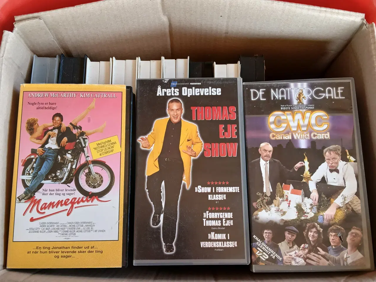 Billede 4 - Kasse med vhs