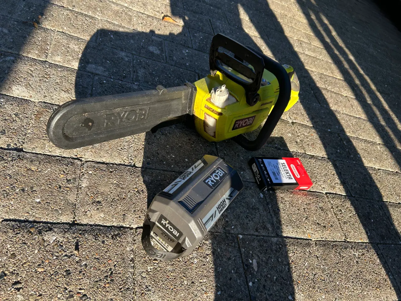 Billede 3 - Ryobi batteri kædesav