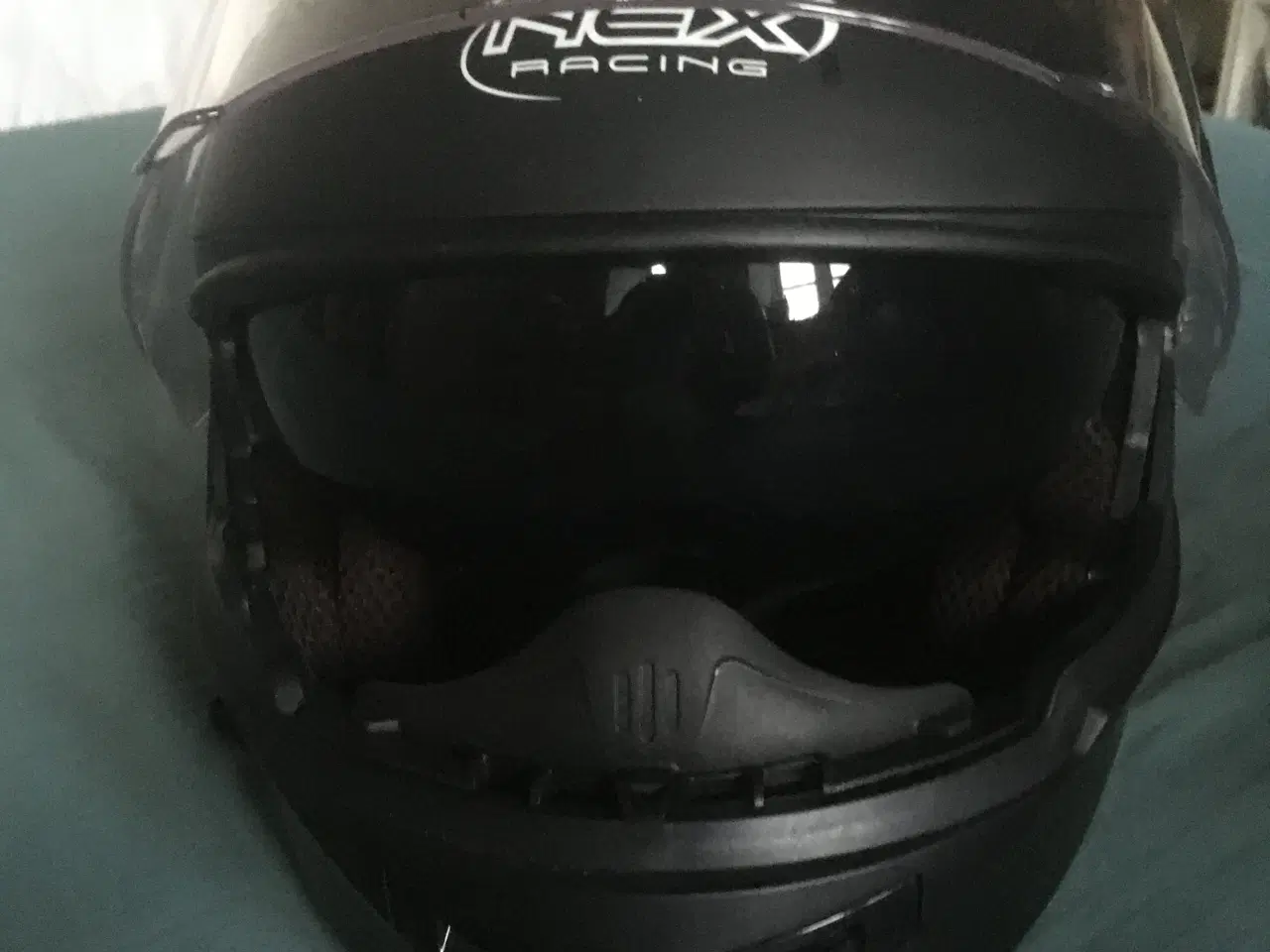 Billede 2 - Flip-up hjelm XL, styrtefri, næsten ny