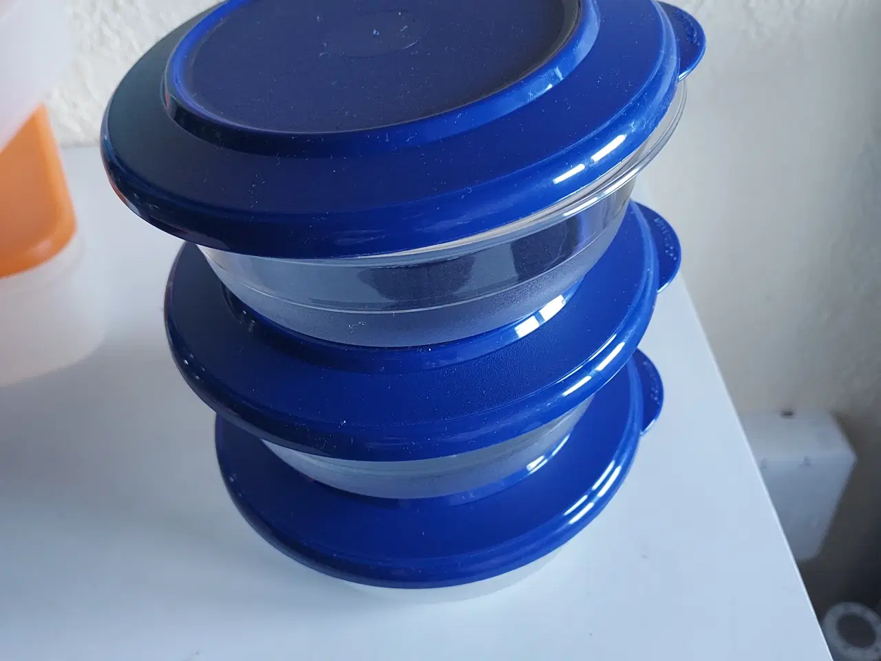 Billede 1 - Tupperware trio skåle 275 ml 3 stk