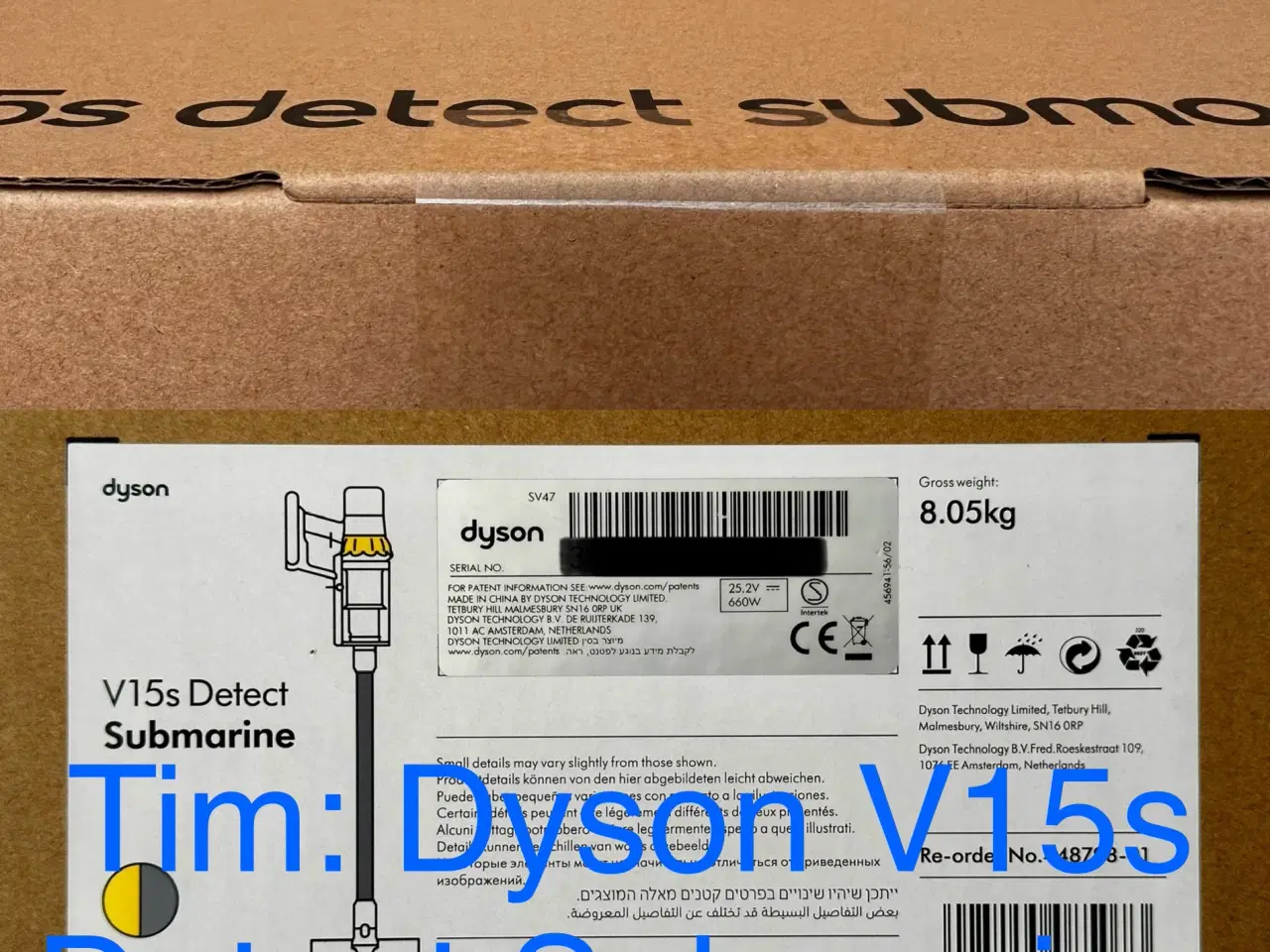 Billede 2 - Dyson V15S Detect Submarine 