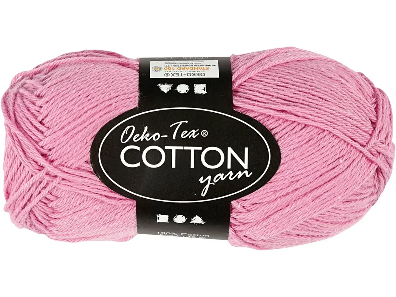 Billede 1 - Lyserødt 8/4 Bomuldsgarn - 170m, 50g