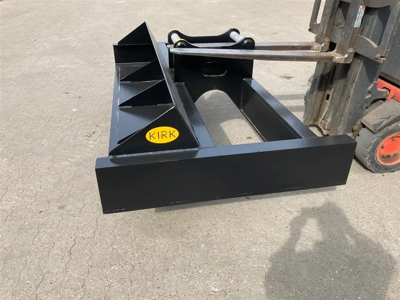 Billede 3 - Kirk Afretterbjælke 2500 med S60 Skift med opsamlings/transportskuffe