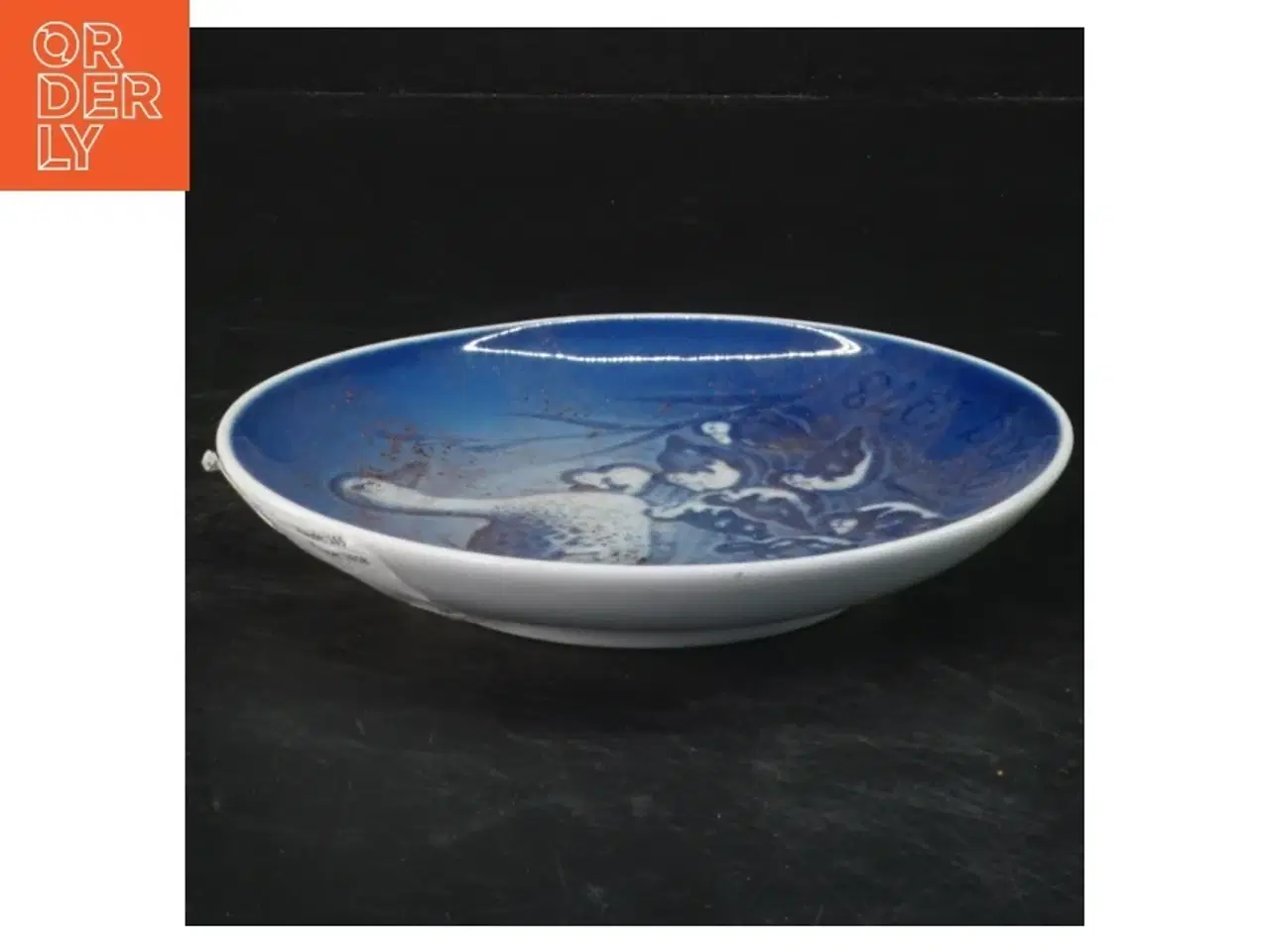 Billede 2 - Mindeplatte fra 1937 fra B&G (str. Ø 15 cm)