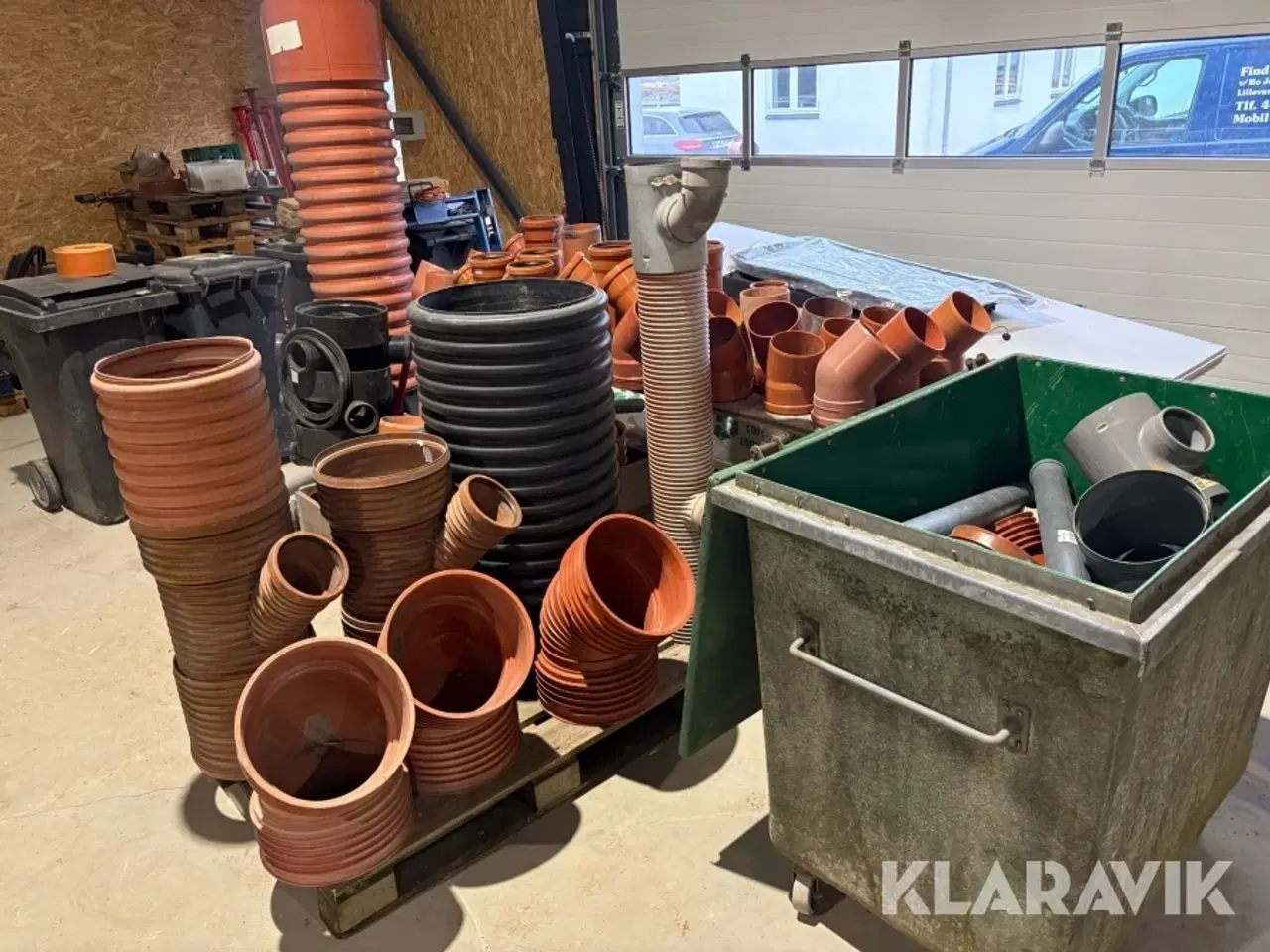 Billede 2 - parti kloak- og afløbsfittings – Uponor, Ostendorf m.fl.