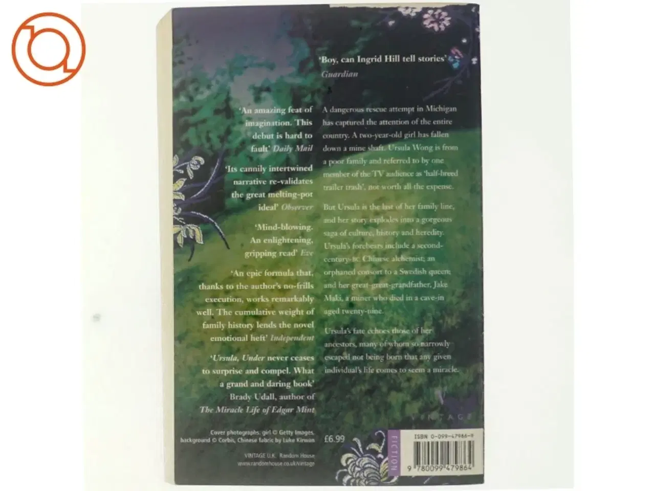 Billede 3 - Ursula, Under af Ingrid Hill (Bog)