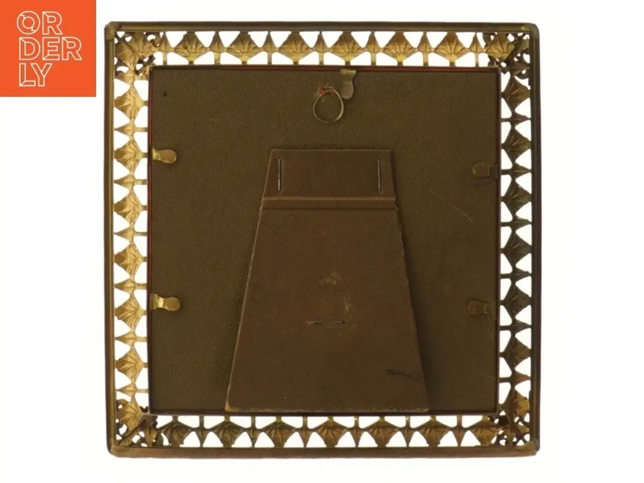 Billede 2 - Dekorativ ramme med glasfront (str. 17x17 cm)