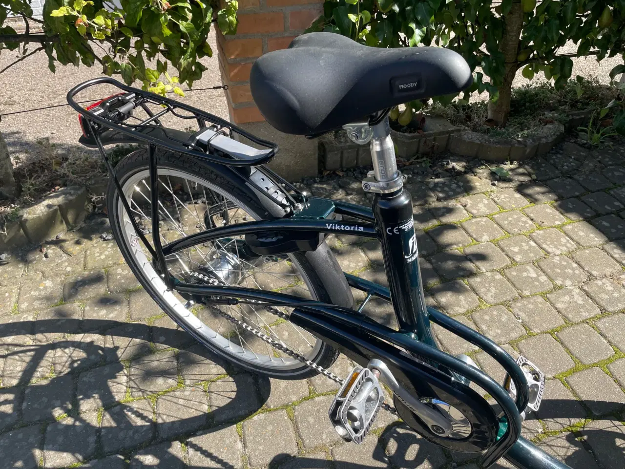 Billede 2 - Grøn, trehjulet cykel