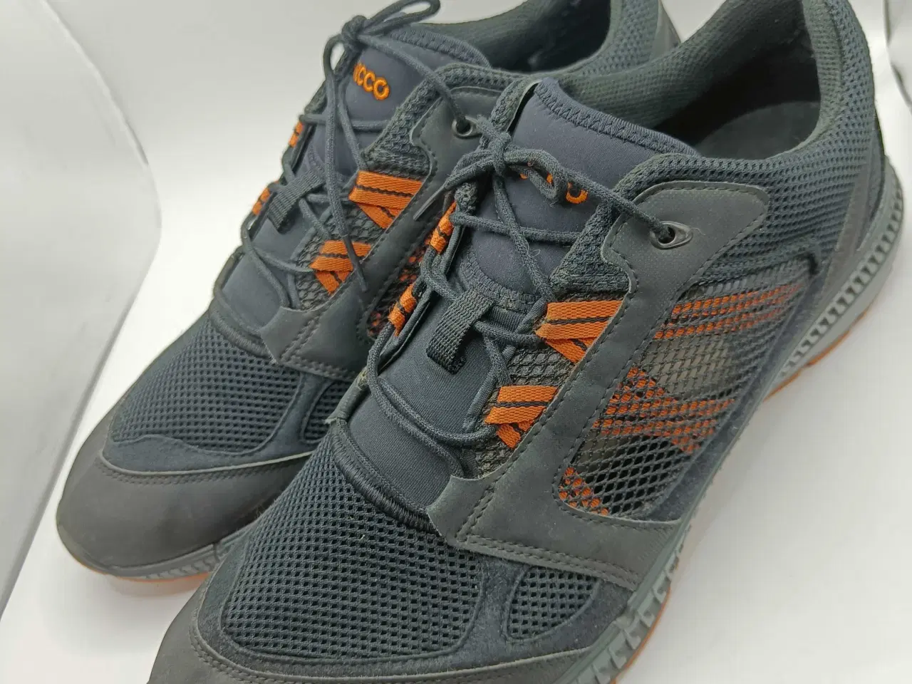Billede 3 - Ecco sort læder sko 45str 