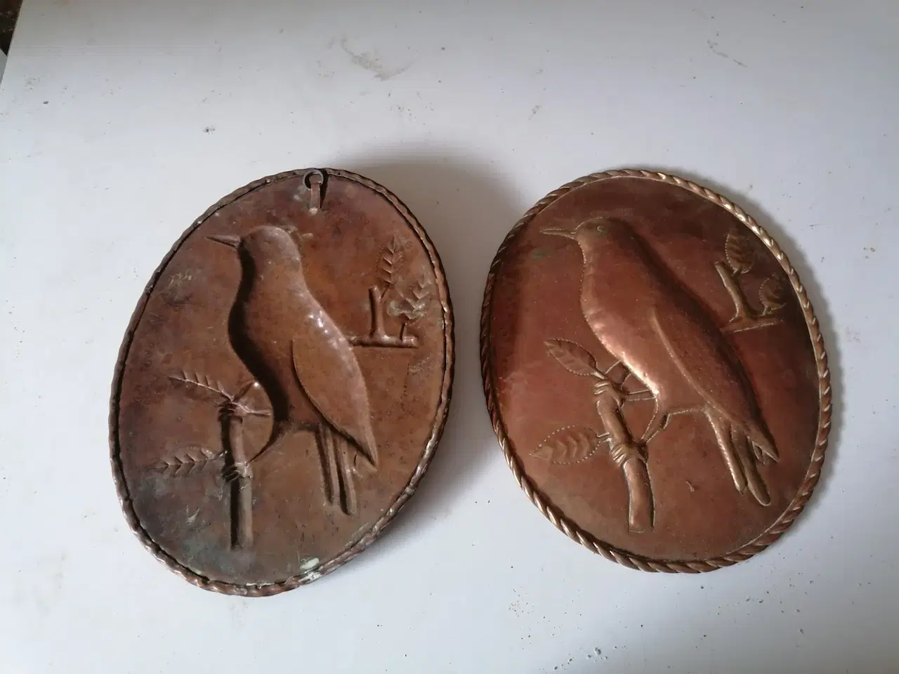 Billede 2 - kobbertryk af fugle 2 stk