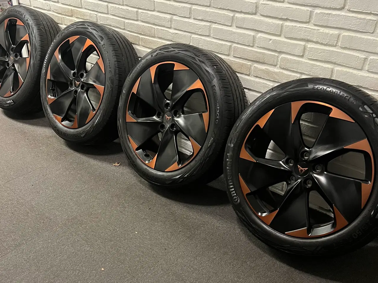 Billede 1 - Originale Cupra 19” fælge med sommerdæk