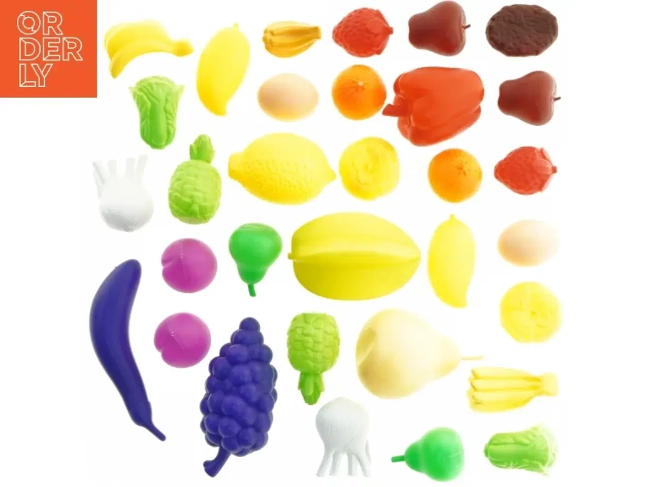 Billede 1 - Plastik madlegetøjssæt