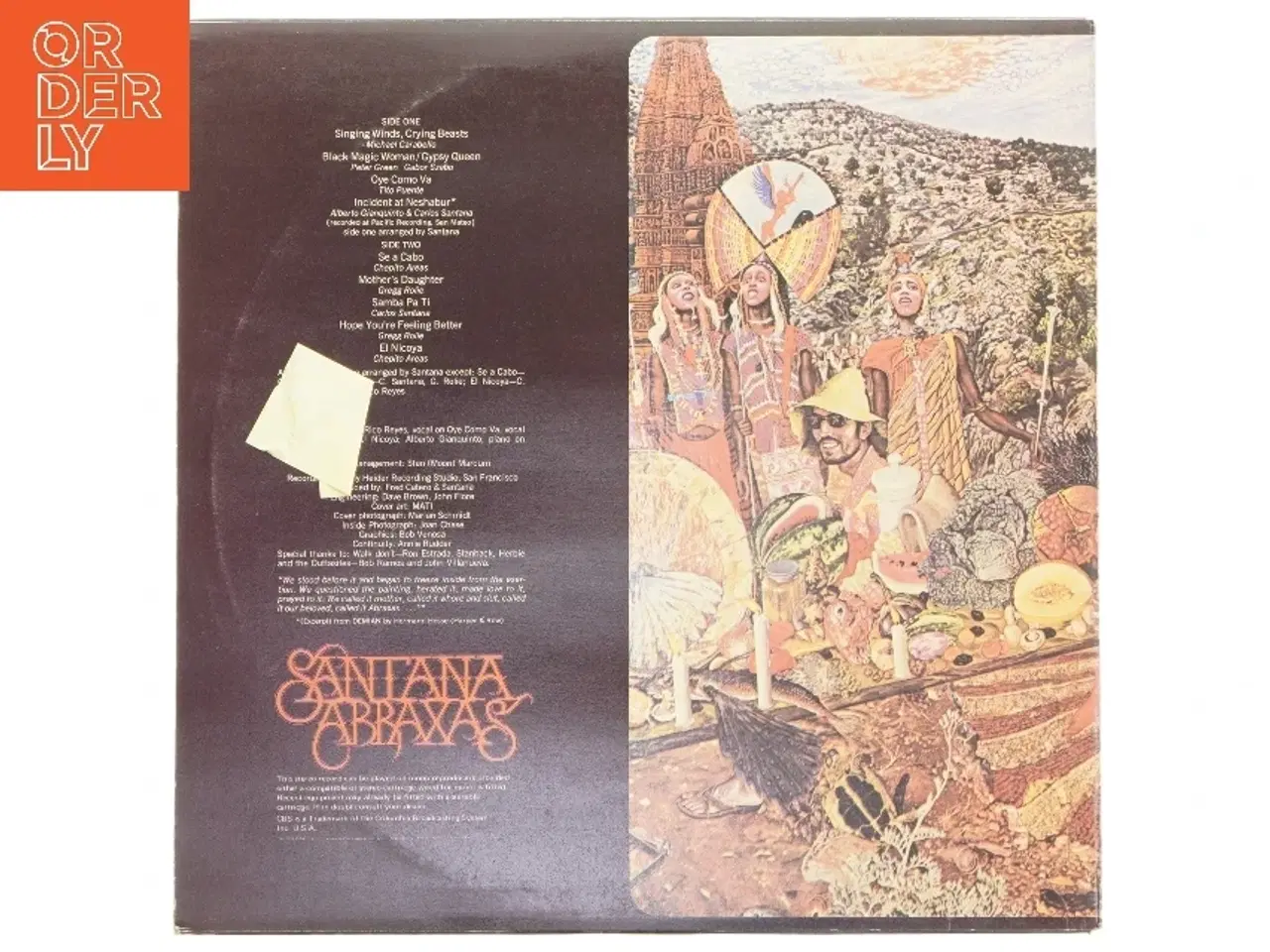 Billede 2 - Santana Abraxas vinyl album