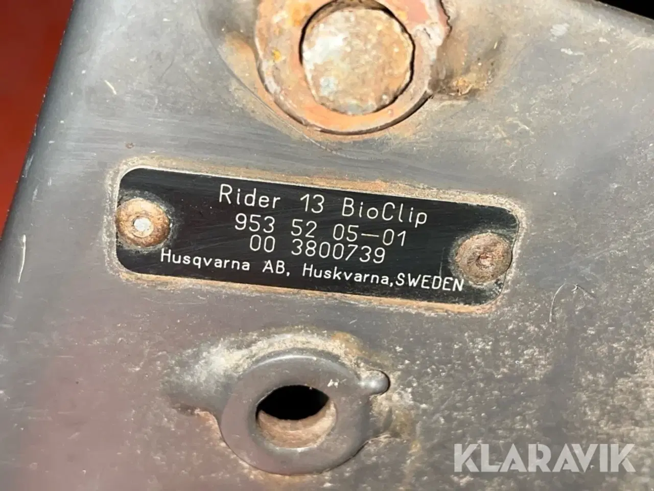 Billede 5 - Græsslåmaskine Husqvarna Rider R 13 Bioklip