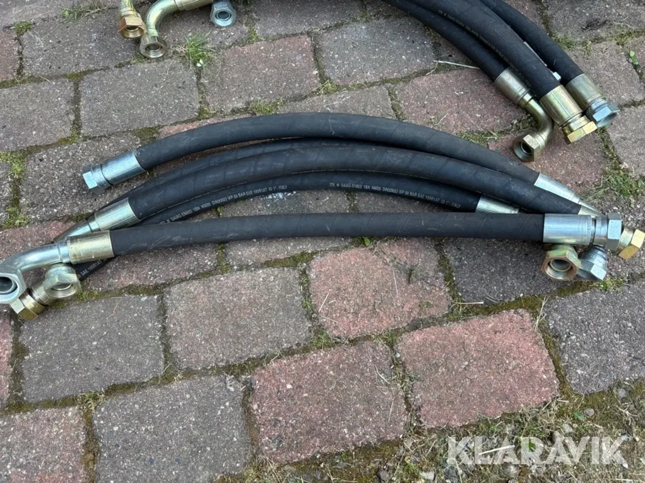 Billede 2 - Hydraulik slanger 5 stk