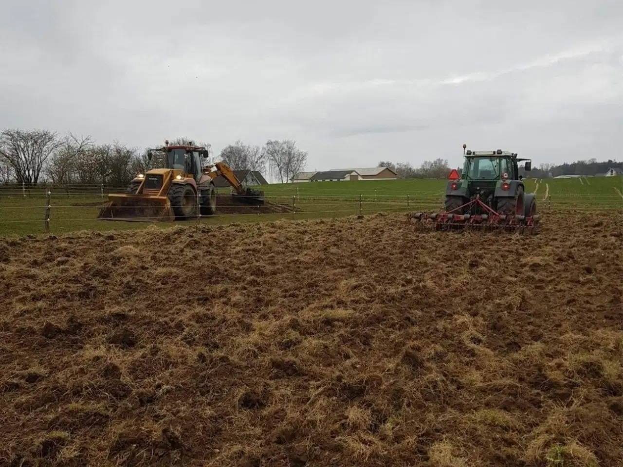 Billede 1 - Etablering af hestefolde - ridebane - velligeholde