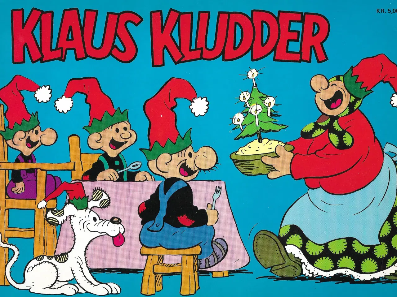 Billede 1 - Klaus Kludder, årshæfte julen 1974