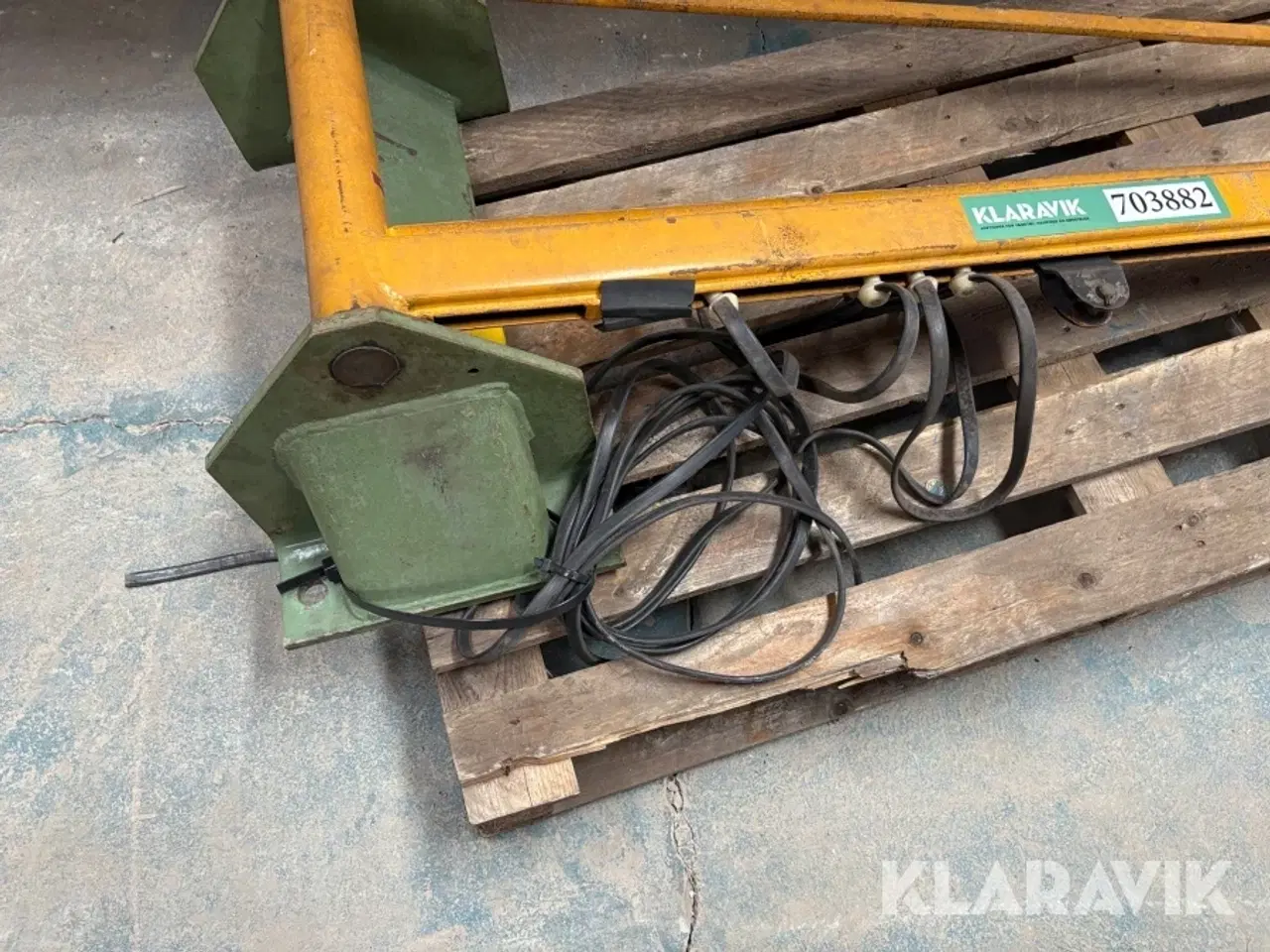 Billede 3 - Væg-svingkran Demag 125kg