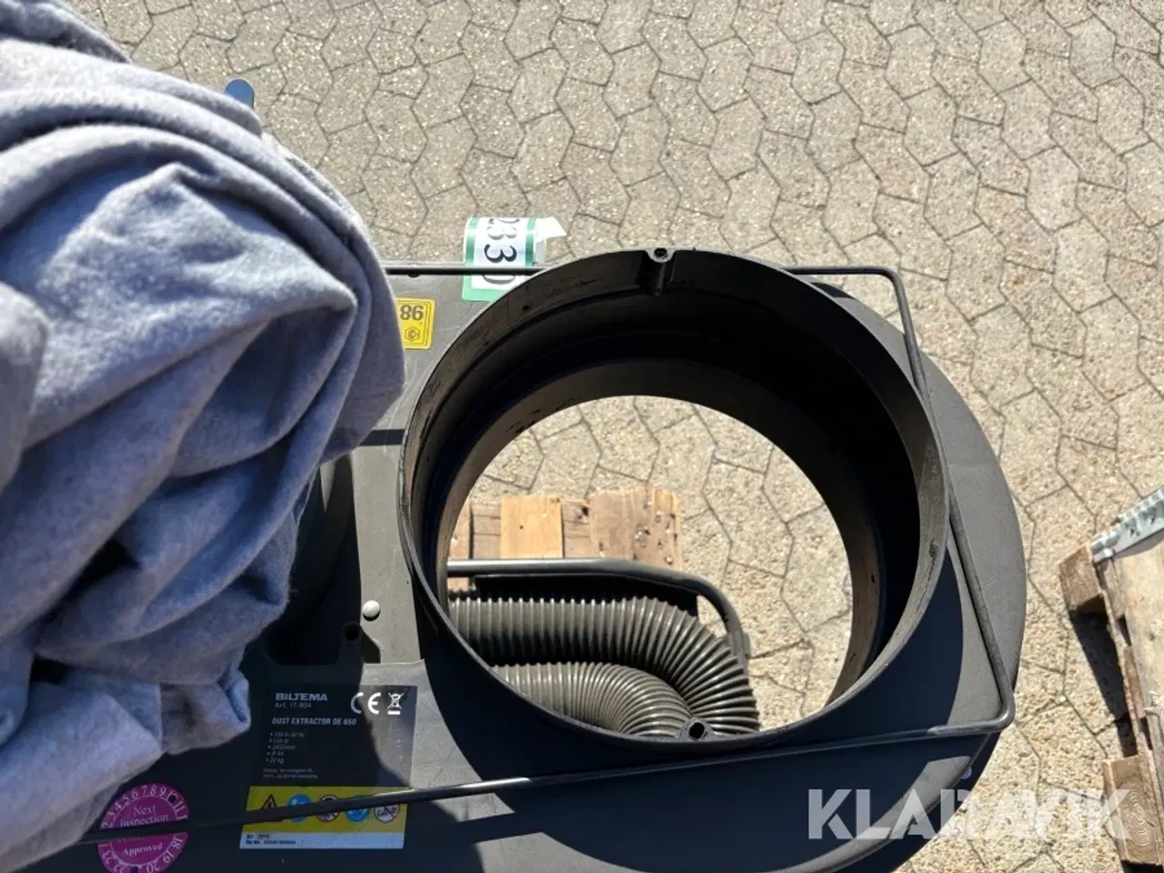 Billede 10 - Udsugning Biltema Dust extractor DE 650