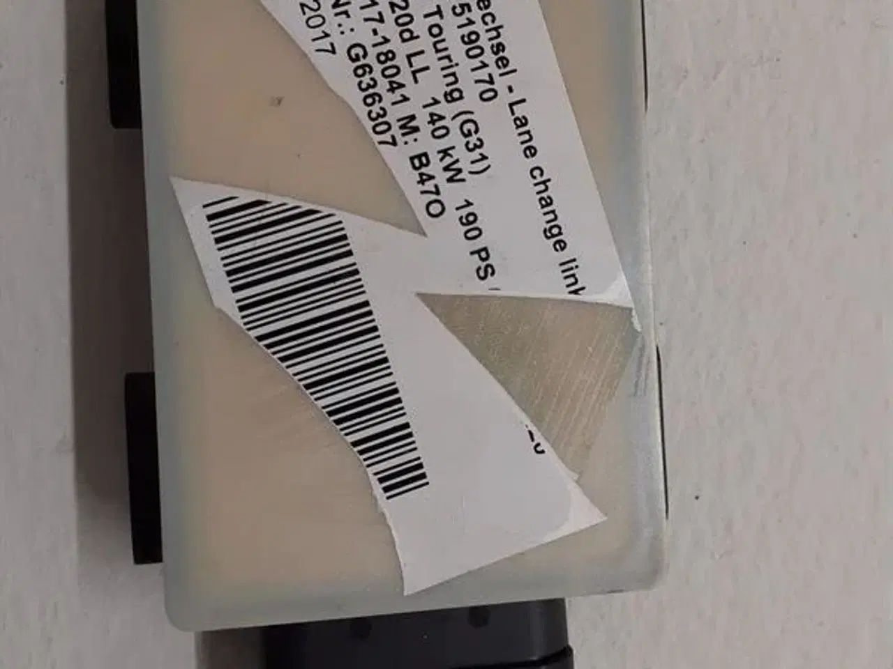 Billede 2 - Sensor Vejbaneskift - Lane change warning R17334 BMW G11 G12 G30 G31 G32 GT X3 (G01) G38 F90 M5 X4 (G02) X3 (G08)