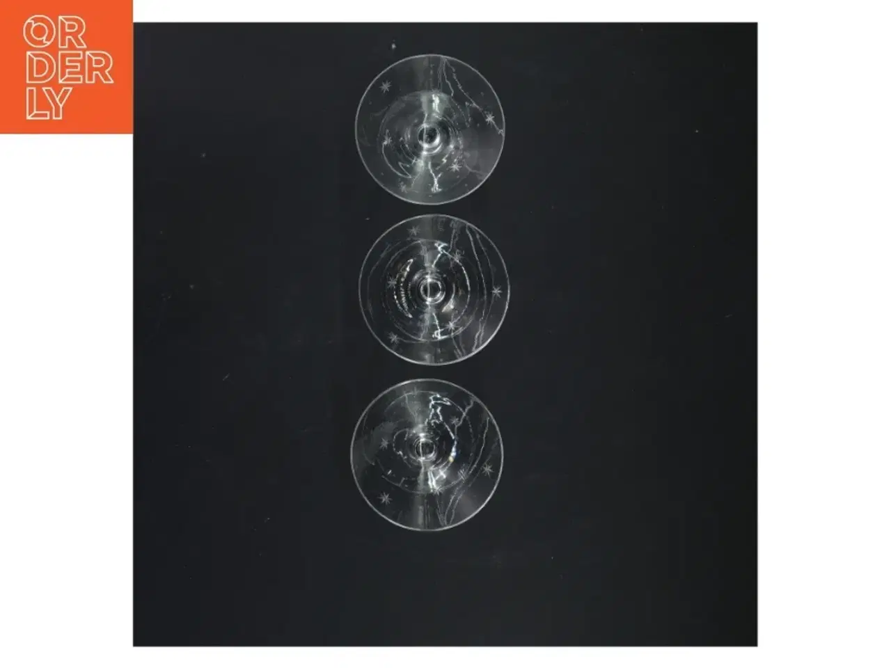 Billede 2 - Sæt med 3 cocktailglas (str. 8x8 cm)