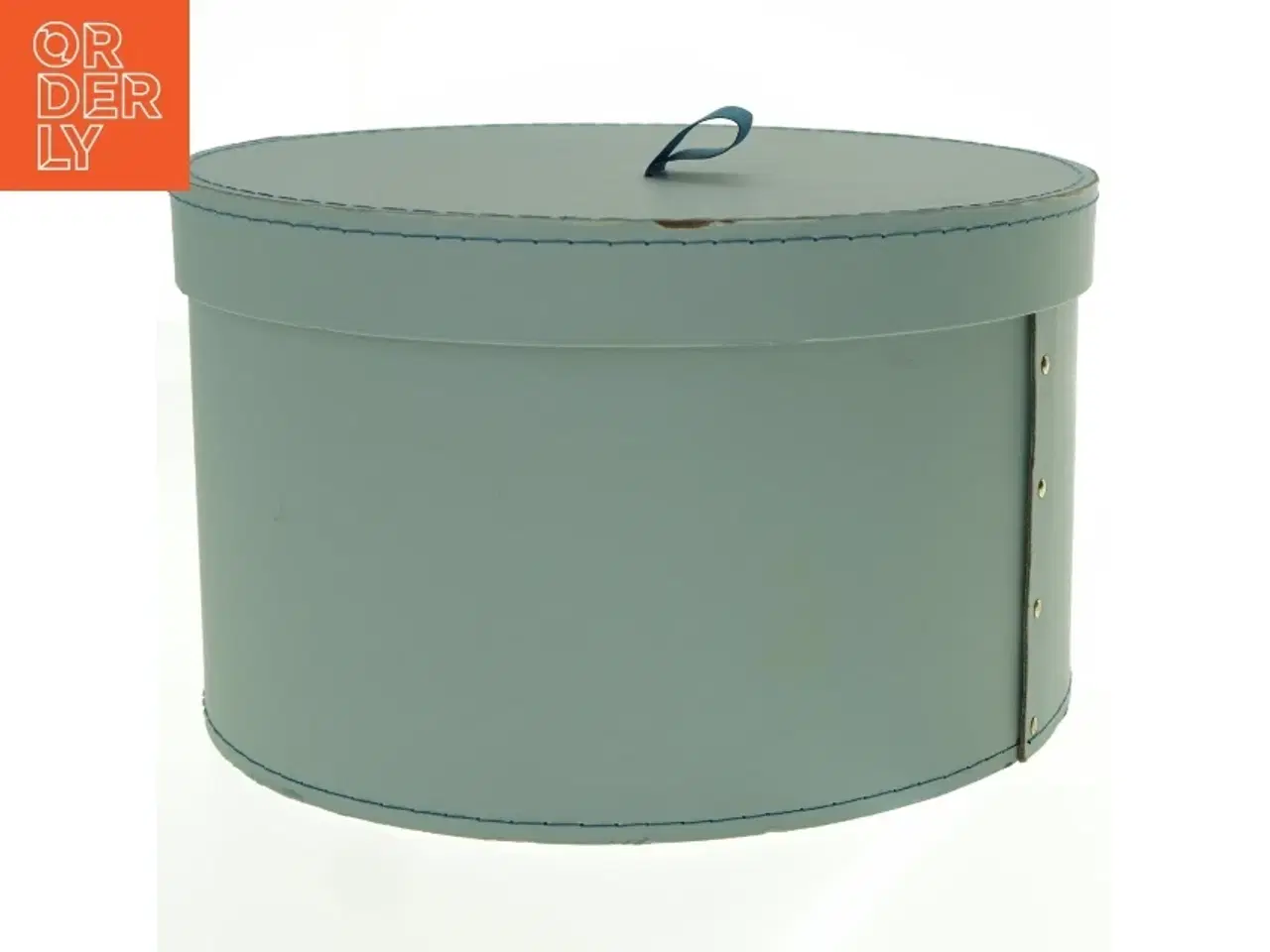 Billede 1 - Flet hat med opbevaringsæske (str. 30 x 18 cm)