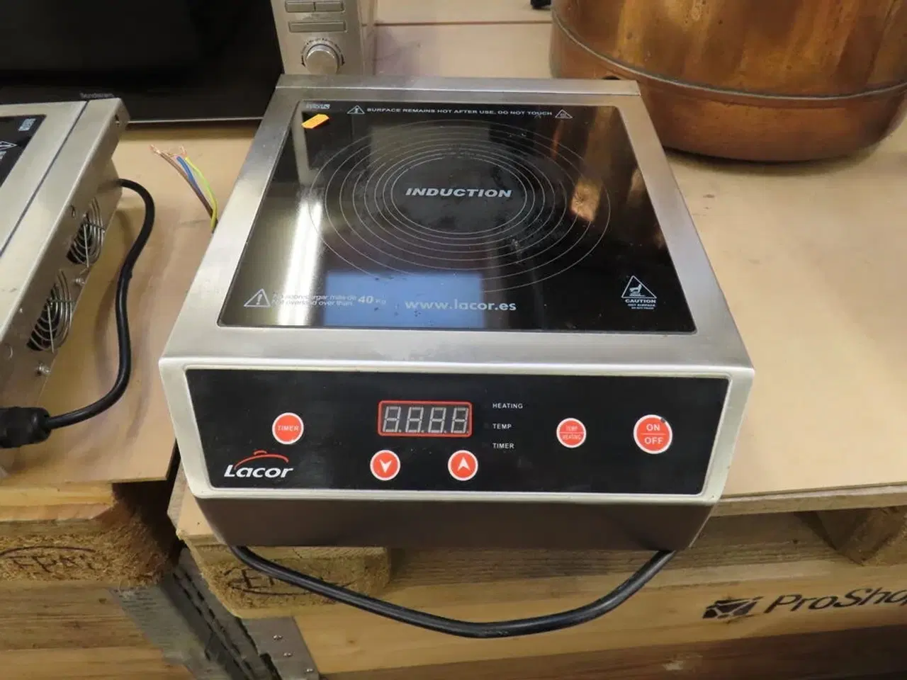 Billede 1 - Kogeplade, induction LACOR 69132