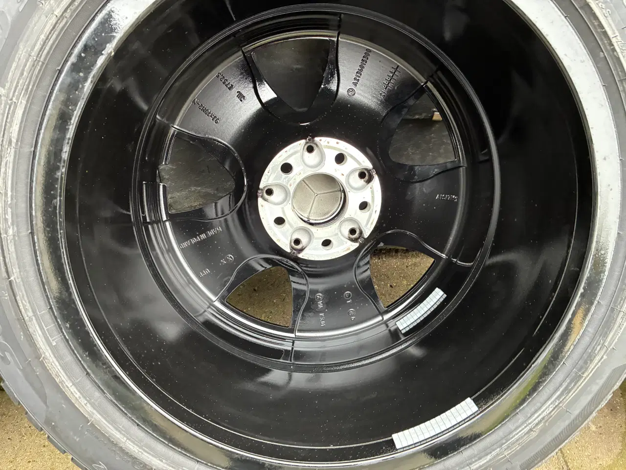 Billede 4 - E klasse hjul komplet ikke brugt
