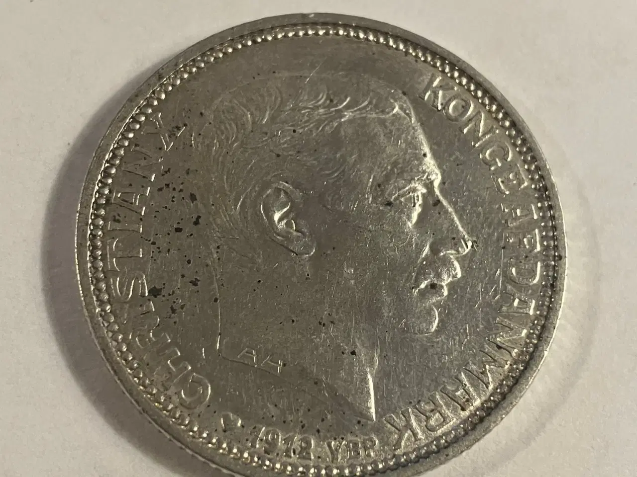 Billede 2 - 2 krone Denmark 1912