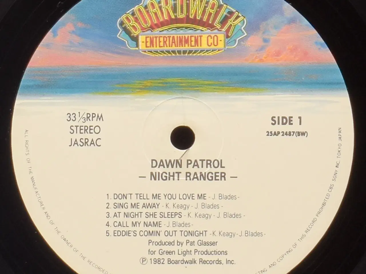 Billede 5 - Night Ranger - Dawn Patrol - JAPAN 1983 - EX/EX
