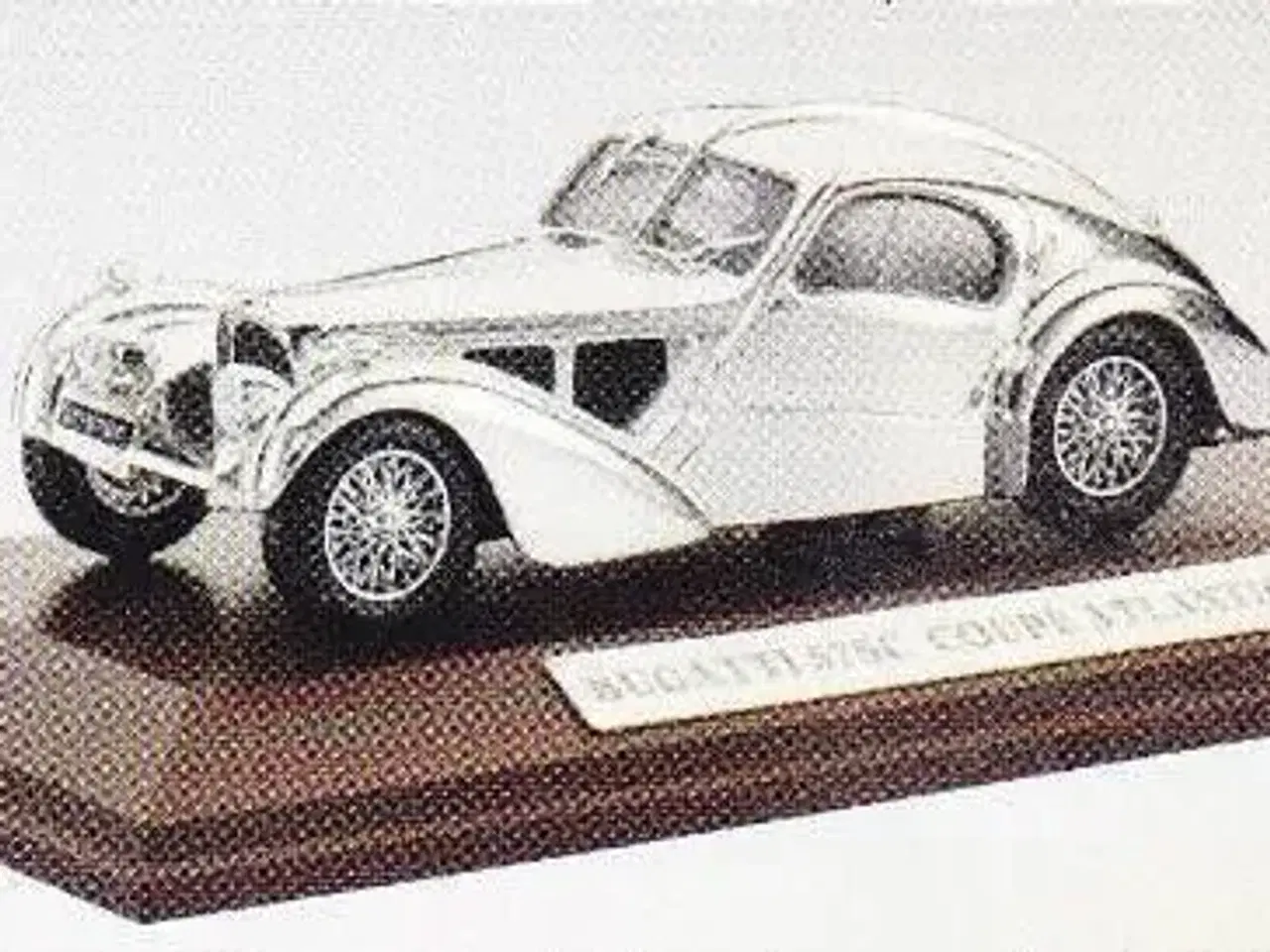 Billede 1 - Bugatti Coupé Atlantic (silver car collection)