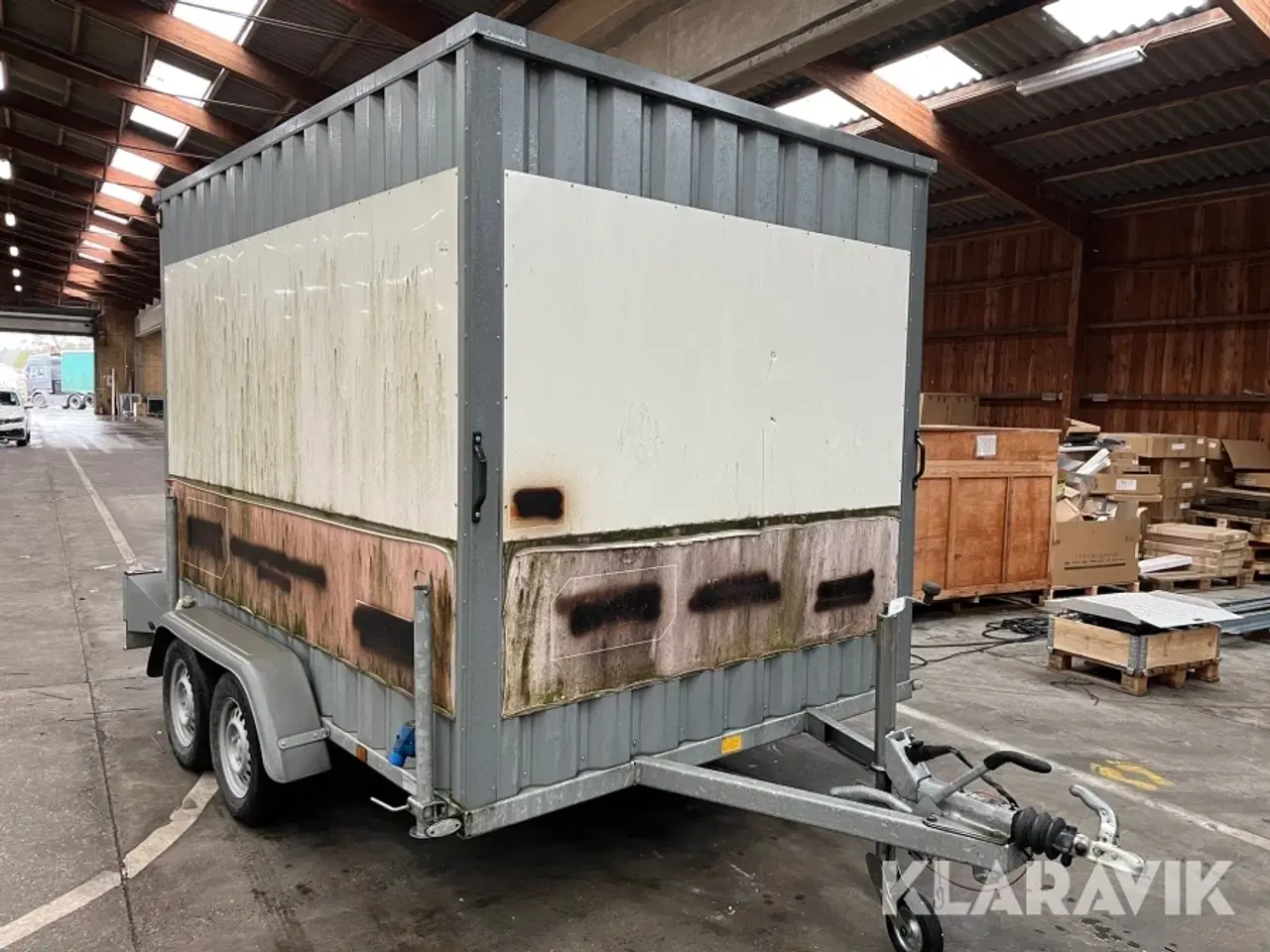 Billede 2 - Lukket trailer Variant 2000kg - med bremser