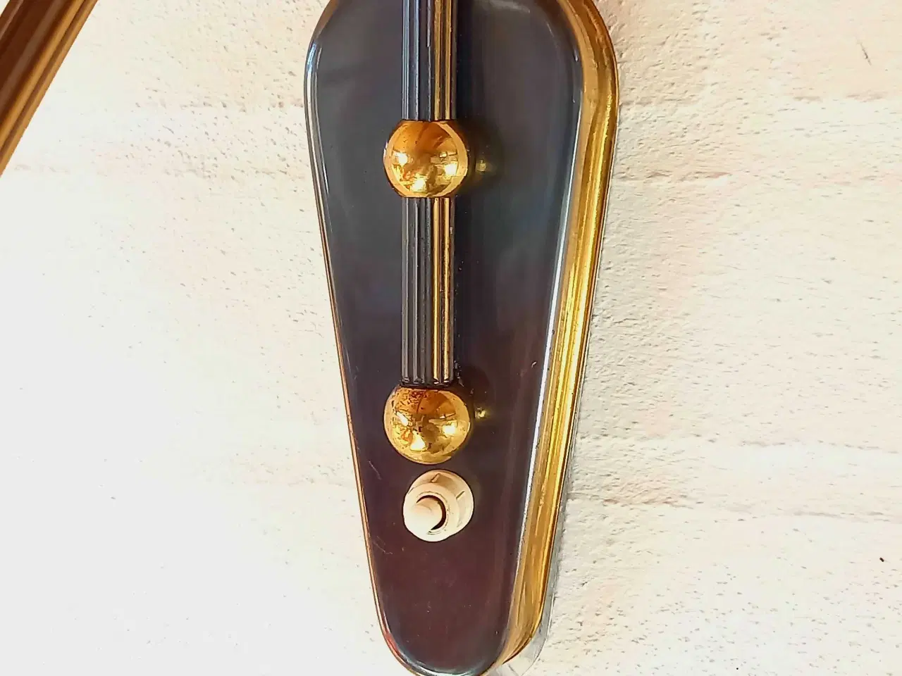 Billede 8 - Svingarmslampe i messing 