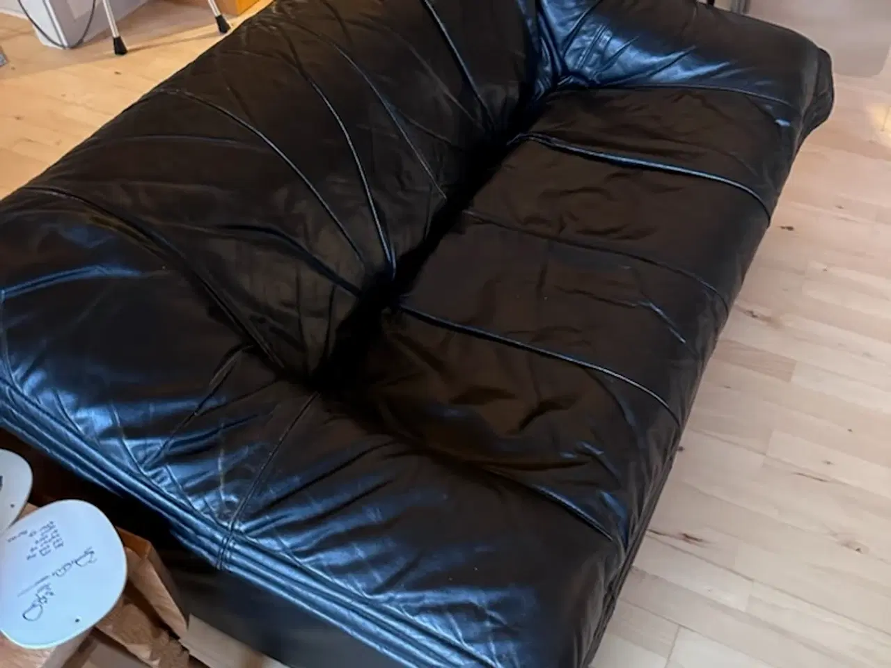 Billede 3 - 2 personers Lædersofa