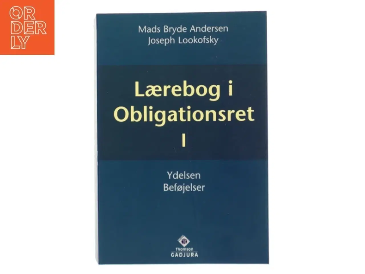 Billede 1 - Lærebog i obligationsret. Bind 1, Ydelsen, beføjelser (Bog)