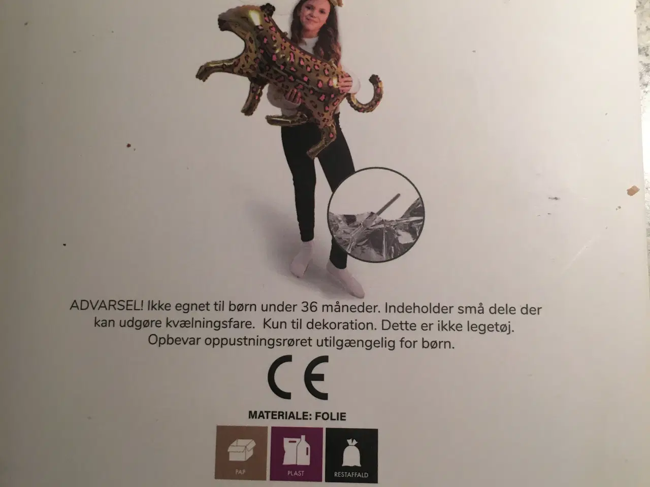 Billede 3 - Helt ny folieballon Leopard