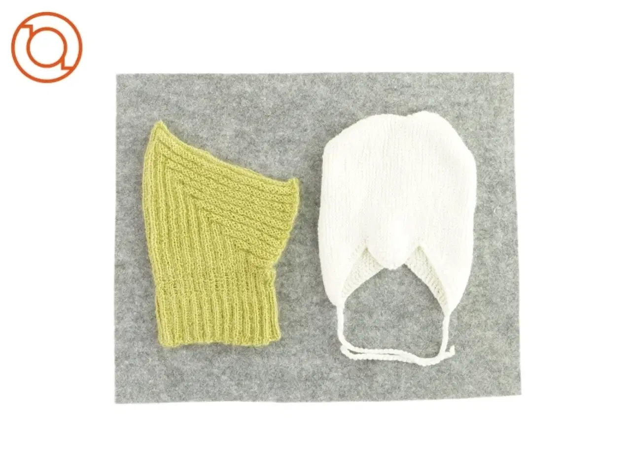 Billede 2 - Hjemmestrikkede huer Til barn / baby 2 styk (str. Max 6 måneder)