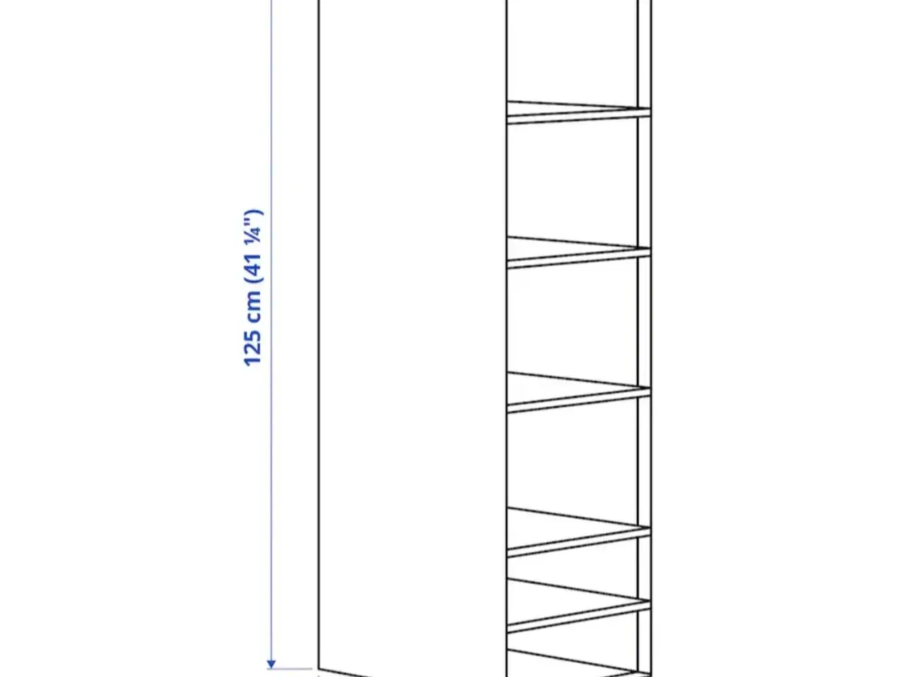 Billede 2 - IKEA Tøjopbevaring, hængende, SKUBB